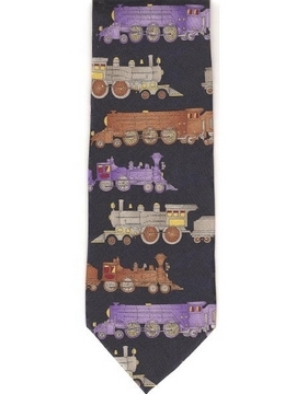 OUT OF STOCK - 
Steam Trains - Brown and Lilac