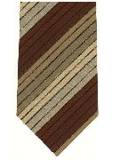Stripes - shades of brown - TIE STUDIO