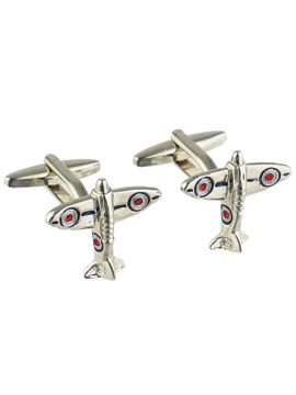 Spitfire with roundel Cufflinks
