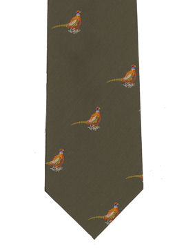 SOLD OUT 
Pheasants Tie (Green)
