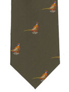 SOLD OUT 
Pheasants Tie (Green) - TIE STUDIO