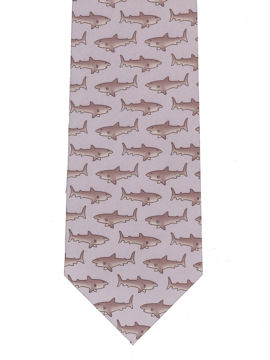 Sharks Tie (Grey)