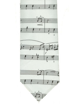 Music - Sheet Music Tie