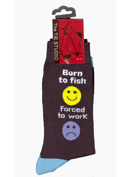 Born To Fish Socks