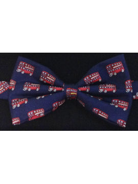 Red London Bus Bow Tie