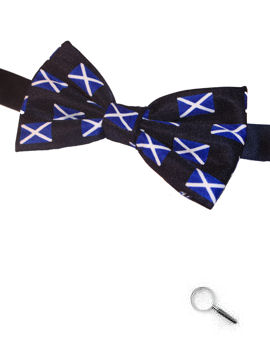 Scotland Flag Bow Tie
