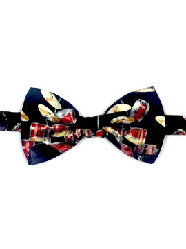 Music DRUMS Bow Tie