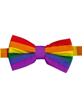 Rainbow color Bow Tie 
