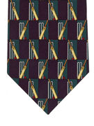 SOLD OUT - CRICKET - Green and navy  - TIE STUDIO