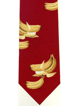 Bananas on Red