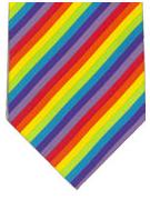 RAINBOW coloured stripes - TIE STUDIO