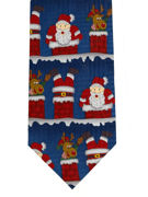 Sold out - Xmas has started 
Santa delivering the presents  - TIE STUDIO