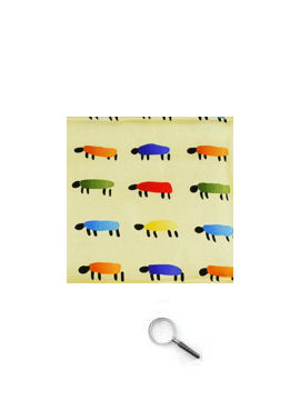 Hanky - Colourful Sheep