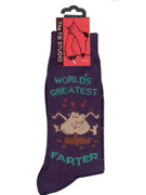 Worlds Greatest Farter Socks - TIE STUDIO
